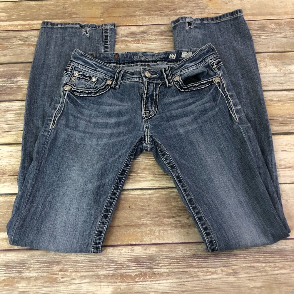 Miss Me jeans bootcut women’s size 27 light wash - Picture 8 of 8